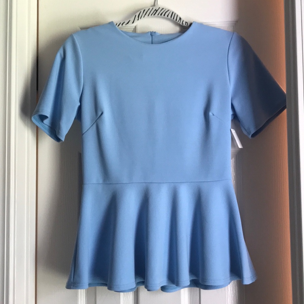 NWT peplum top